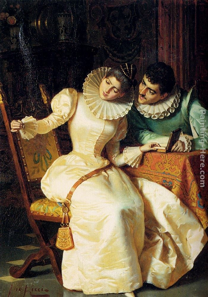 Pio Ricci Elegant Couples In Interiors (Pic 2)